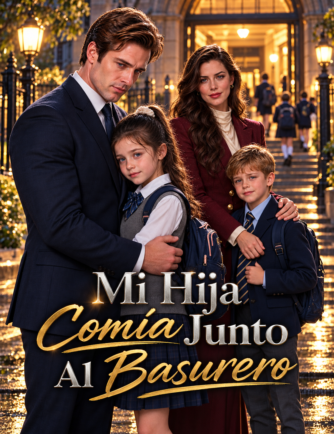 Mi hija comía junto al basurero