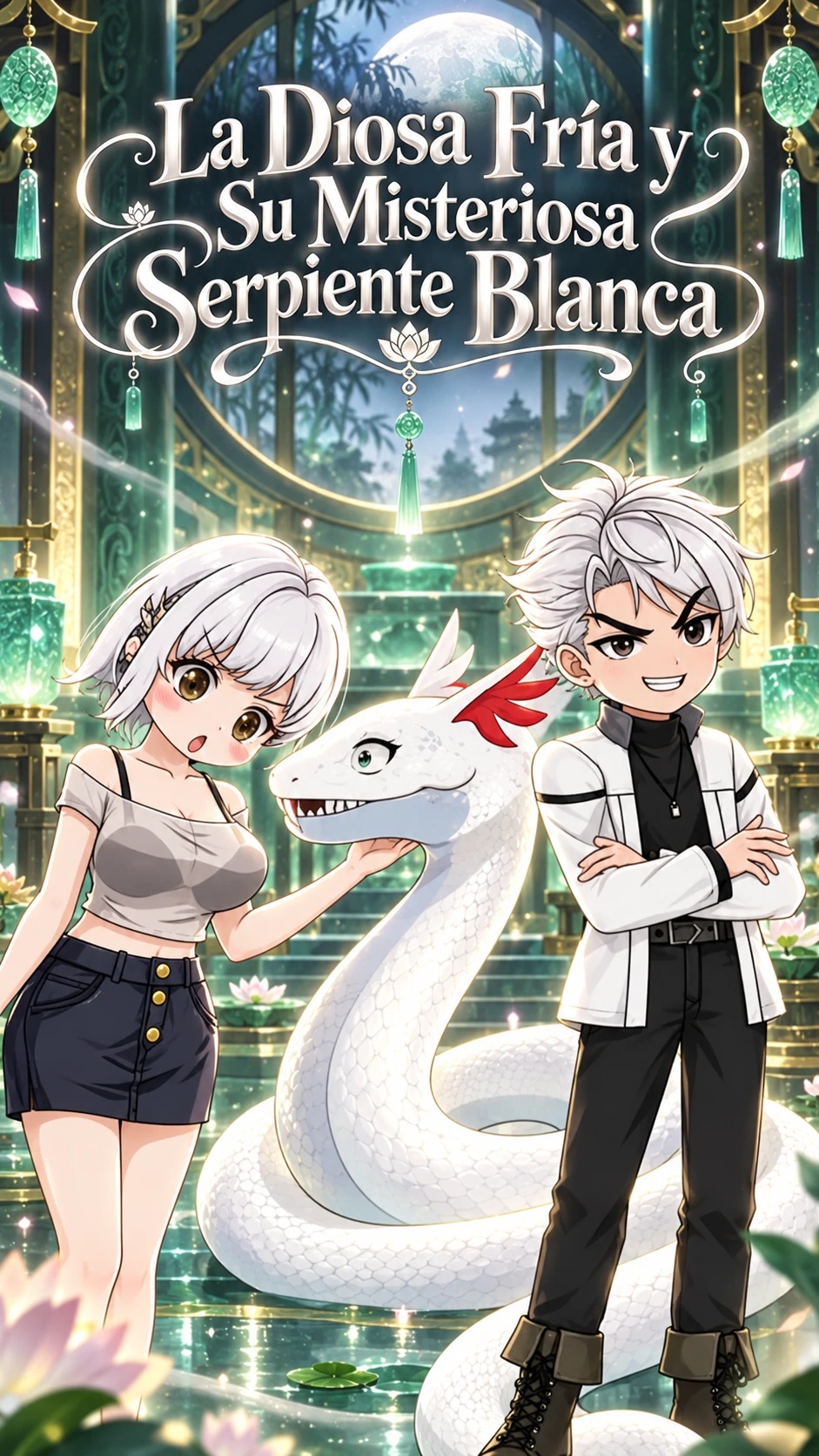 La Diosa Fría y Su Misteriosa Serpiente Blanca
