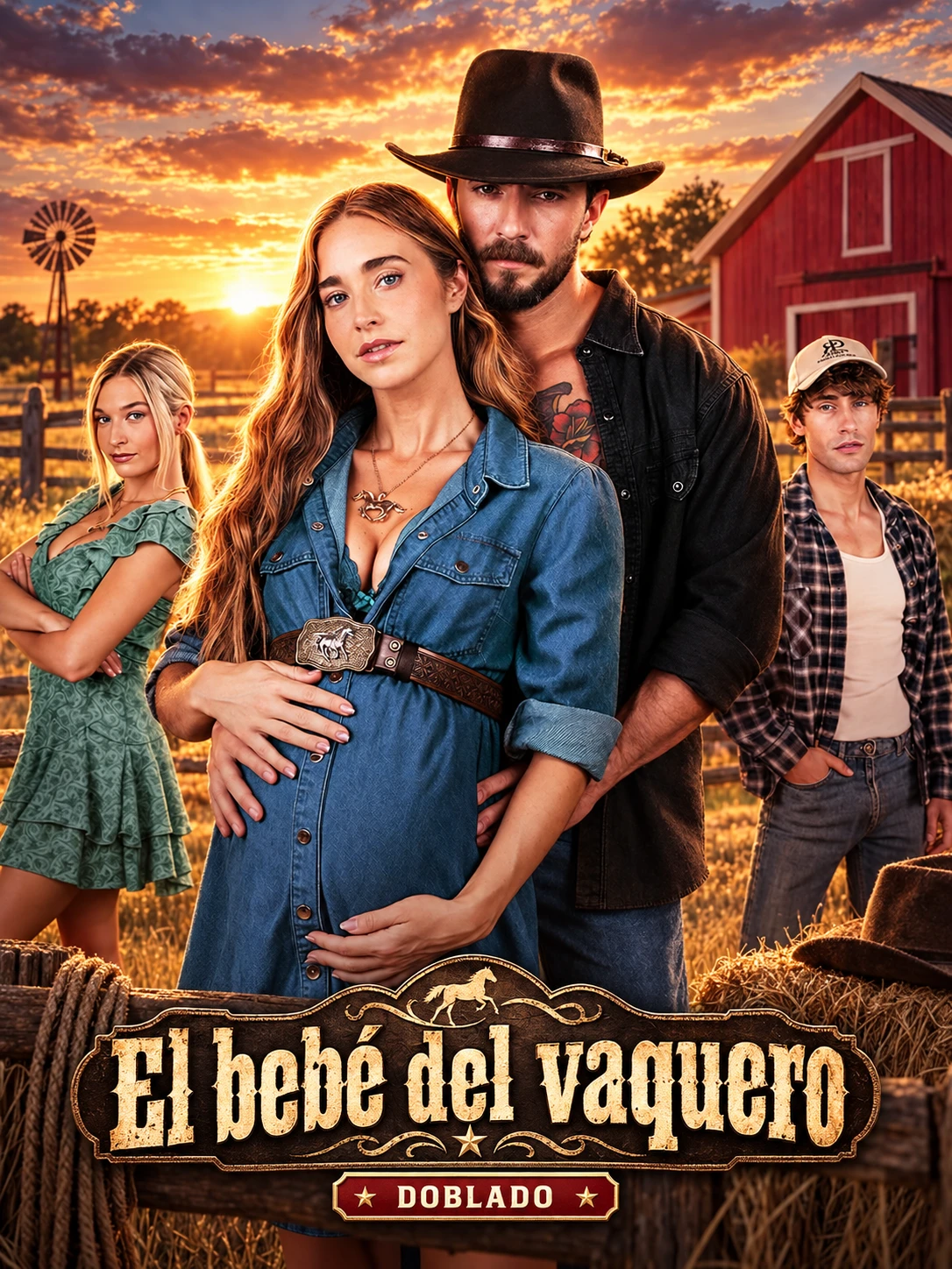 El bebé del vaquero (Doblado)