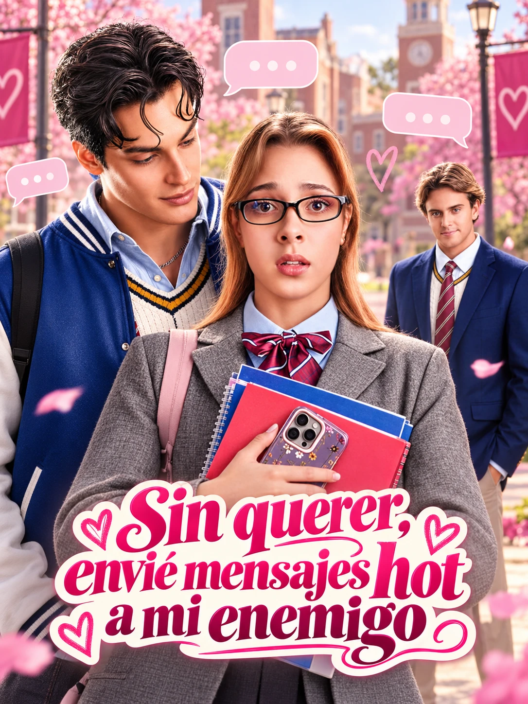 (Doblado) Sin querer, envié mensajes hot a mi enemigo