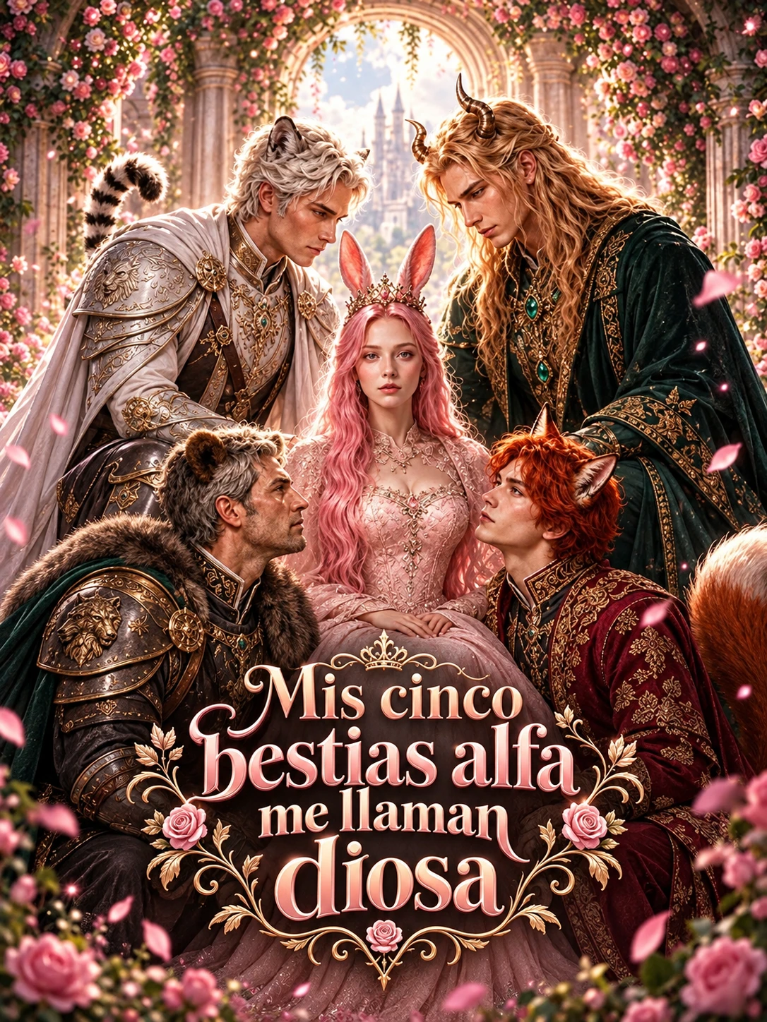 (Doblado)Mis cinco bestias alfa me llaman diosa