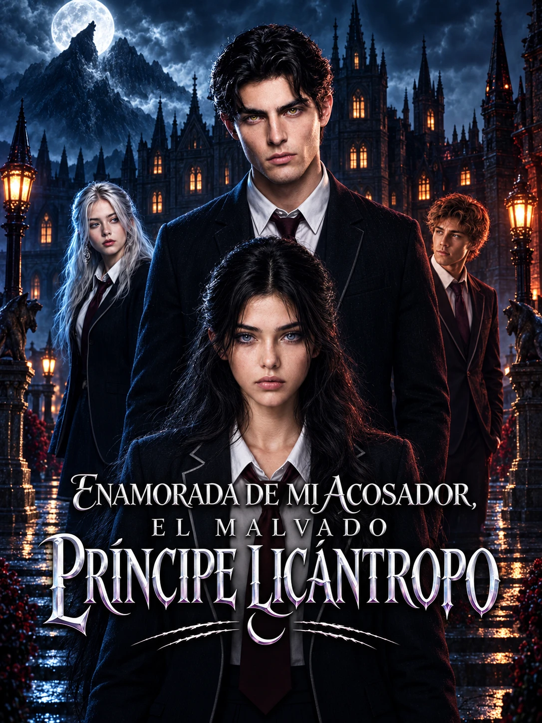 Enamorada de mi Acosador, el Malvado Príncipe Licántropo