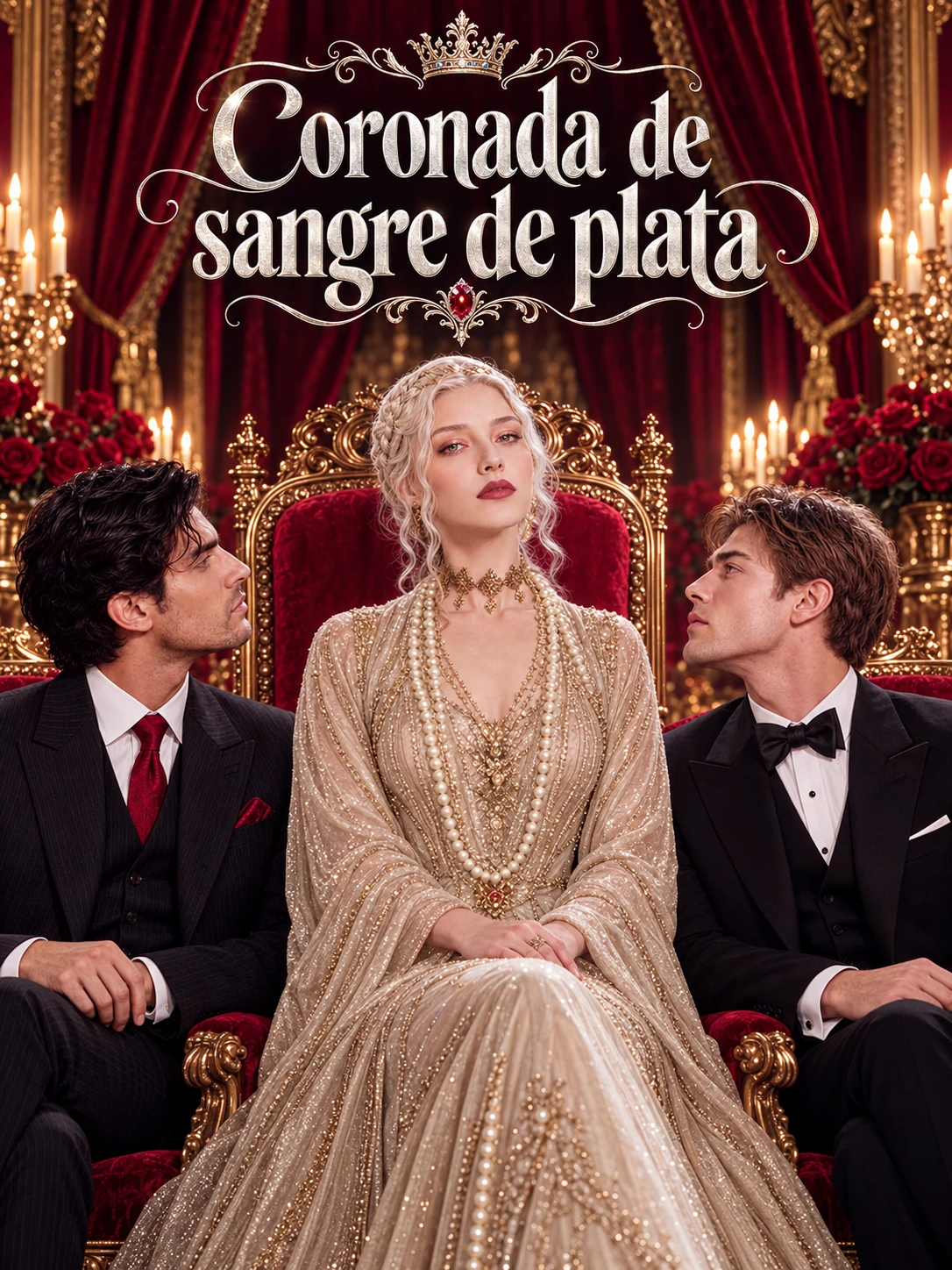 (Doblado) Coronada de sangre de plata
